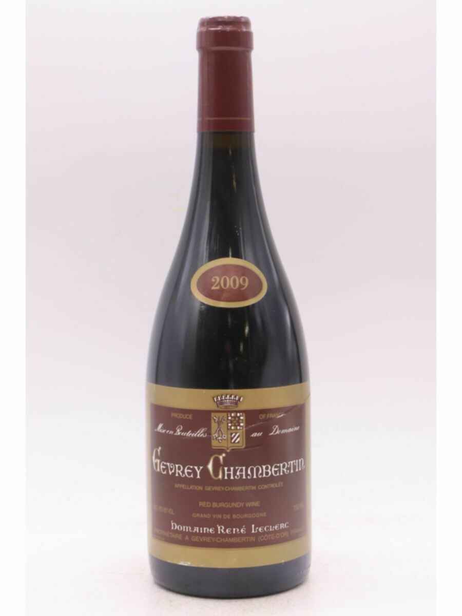 Rene Leclerc Gevrey Chambertin 2009