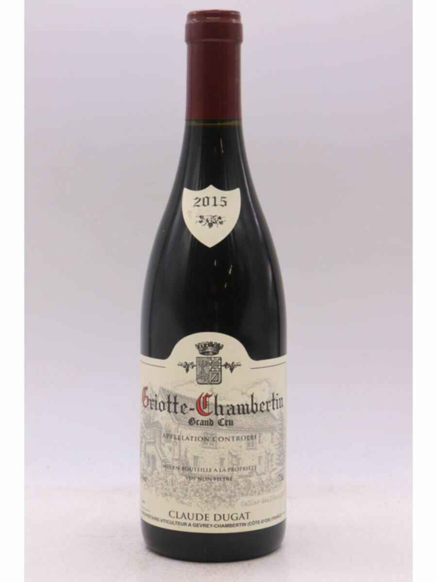 Claude Dugat Griotte Chambertin Grand Cru 2015