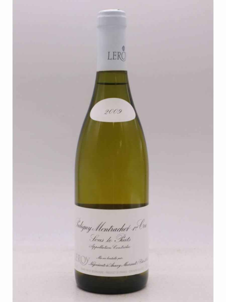 Leroy Puligny Montrachet Sous Le Puits 1er Cru 2009