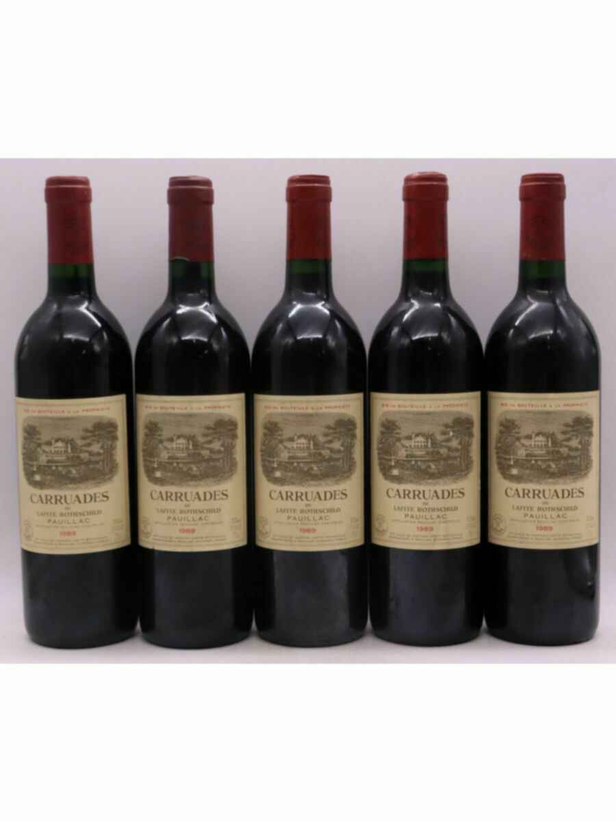 Chateau Lafite Rothschild Carruades De Lafite 1989