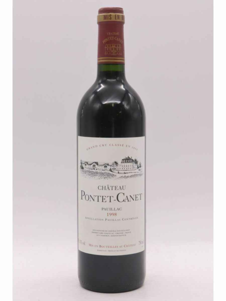 Chateau Pontet Canet 1998