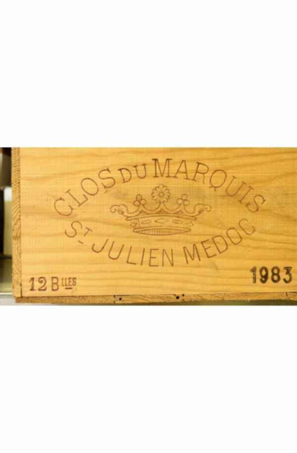 Chateau Leoville Las Cases Clos Du Marquis 1983