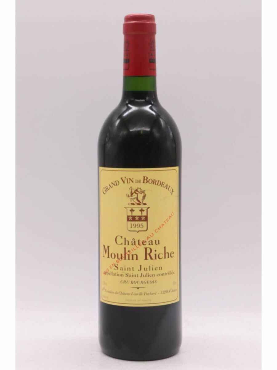 Chateau Leoville Poyferre Chateau Moulin Riche 1995