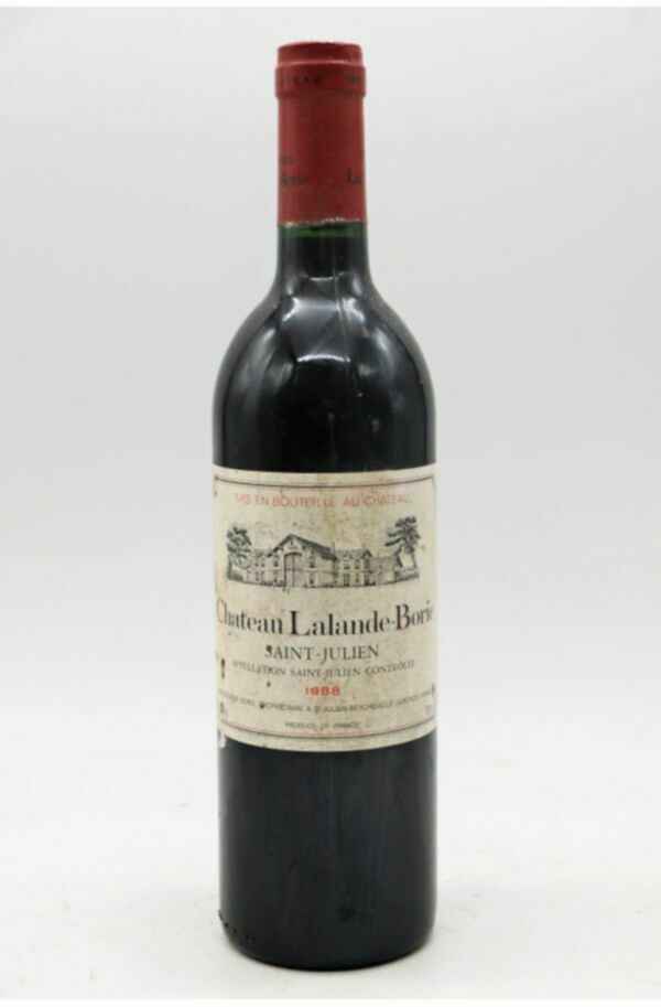Chateau Lalande Borie 1988