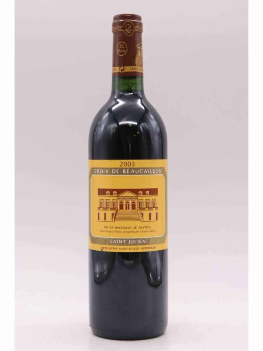 Chateau Ducru-beaucaillou La Croix De Beaucaillou 2003