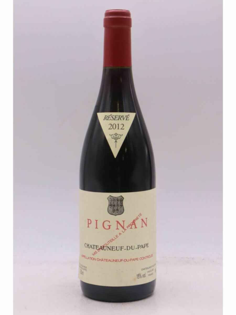 Rayas Pignan Chateauneuf Du Pape 2012