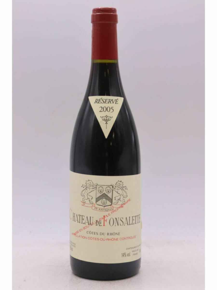 Rayas Chateau De Fonsalette Reserve 2005