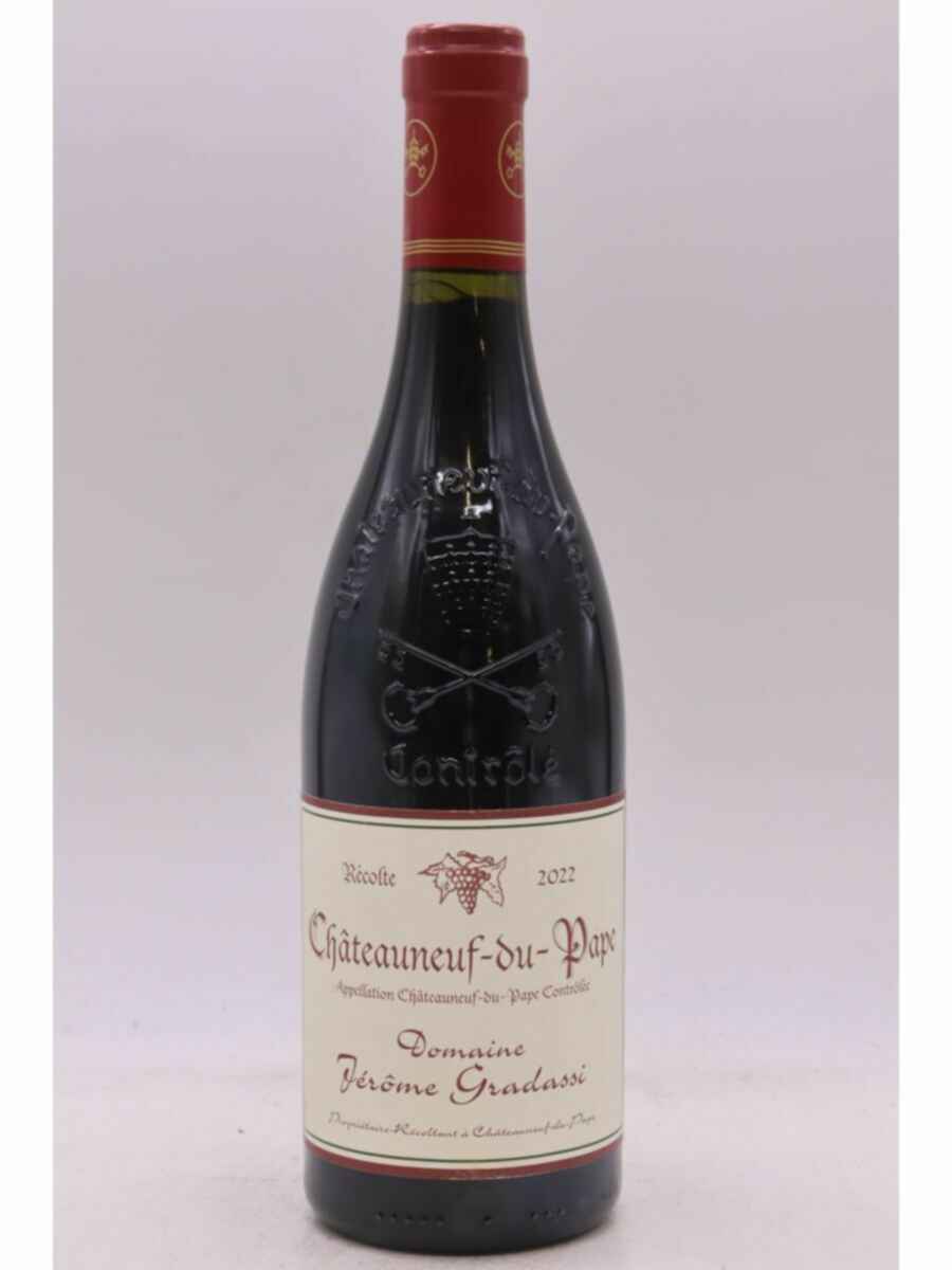 Jerome Gradassi Chateauneuf Du Pape 2022