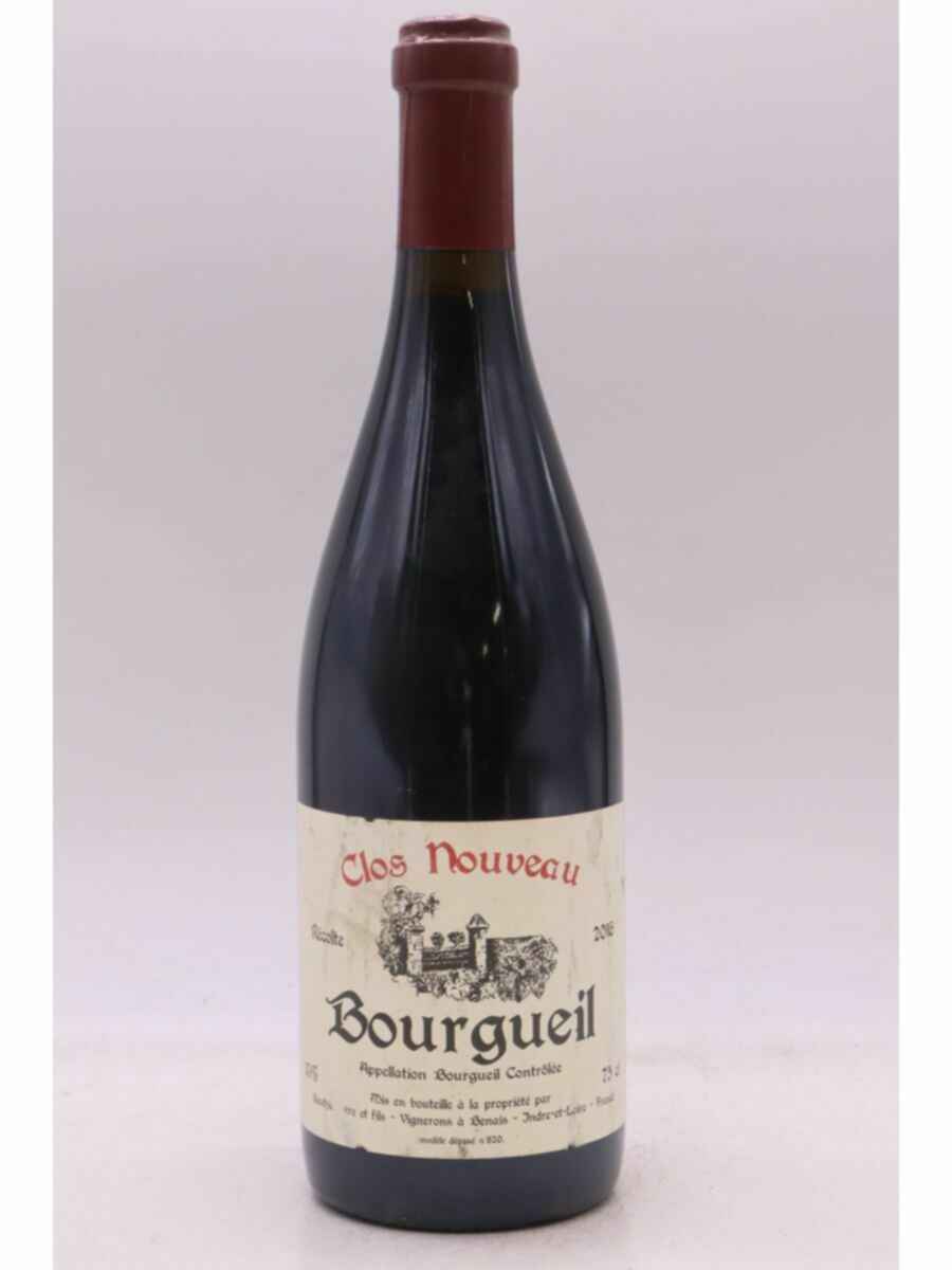 Bel Air Bourgueil Clos Nouveau 2016