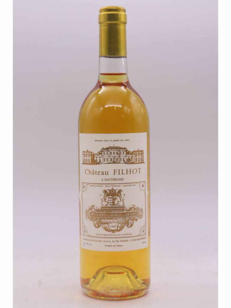 Chateau Filhot 1989