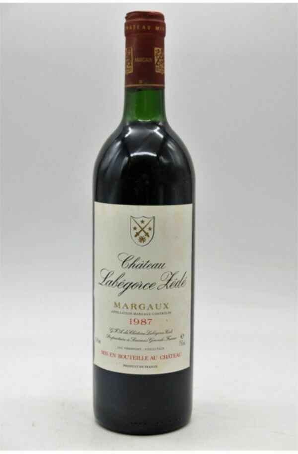 Chateau Labegorce Zede 1987