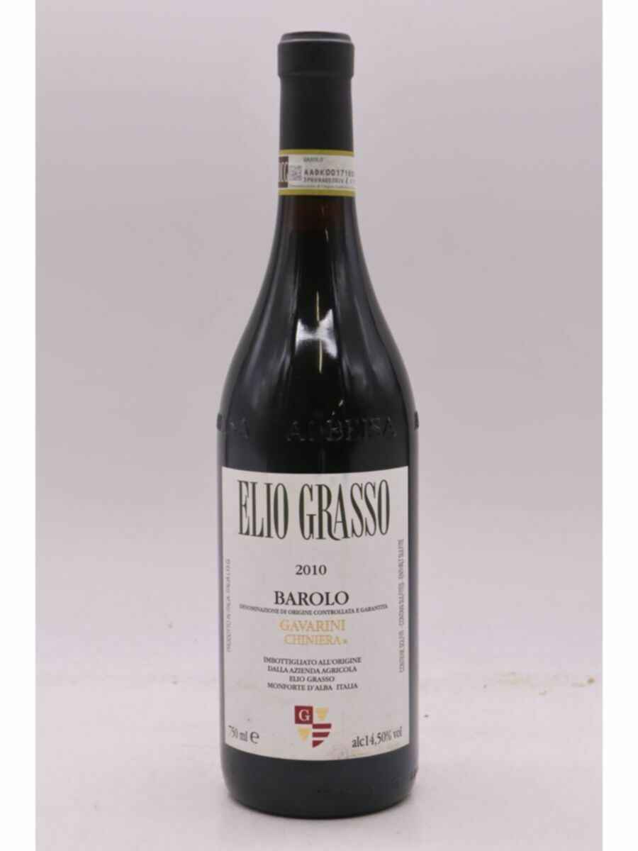 Elio Grasso Barolo Gavarini Chiniera 2010