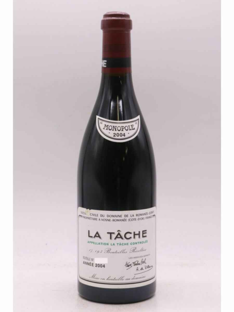 De La Romanee Conti La Tache Grand Cru 2004