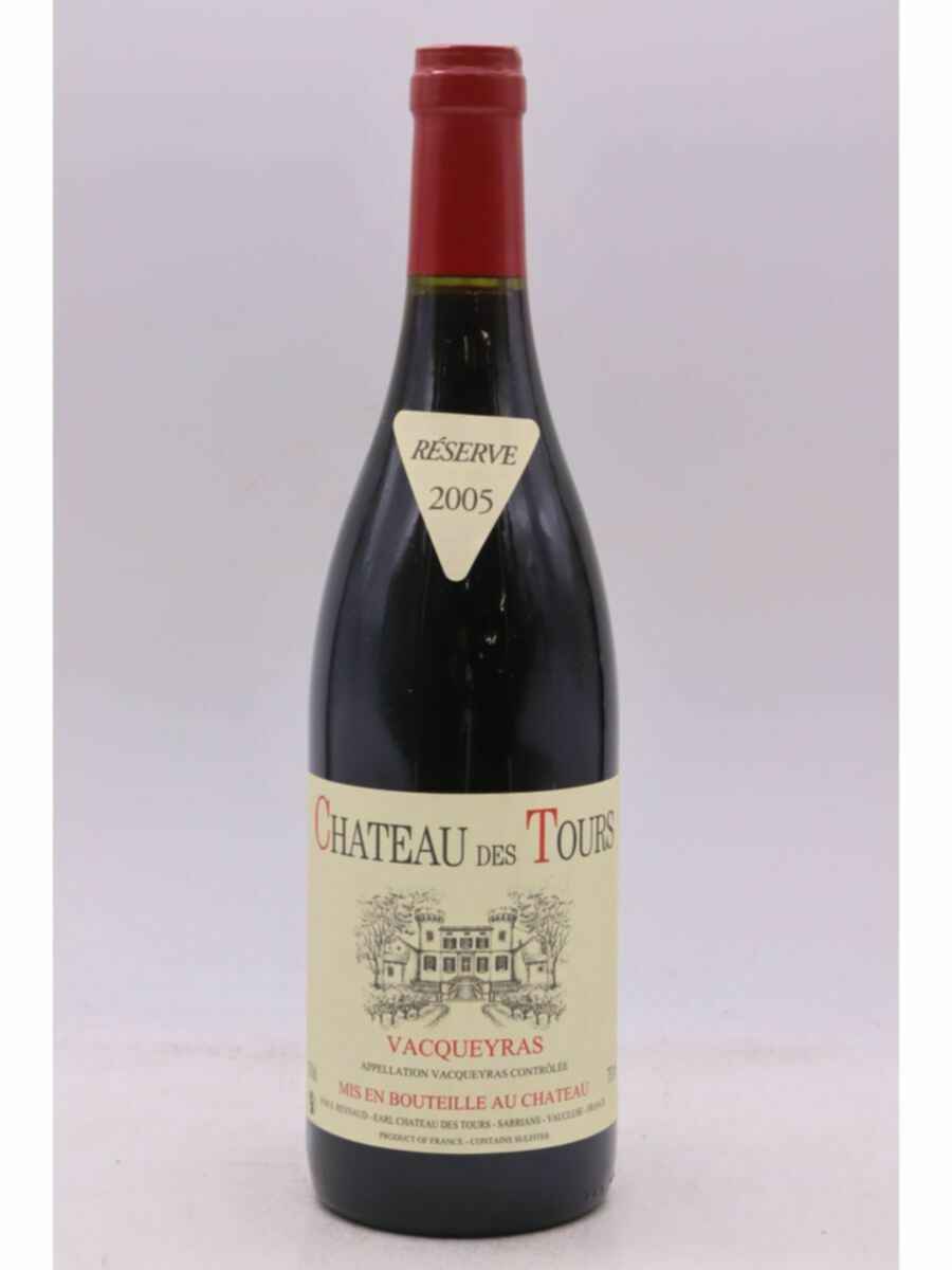 Rayas Chateau Des Tours Vacqueyras Rouge 2005