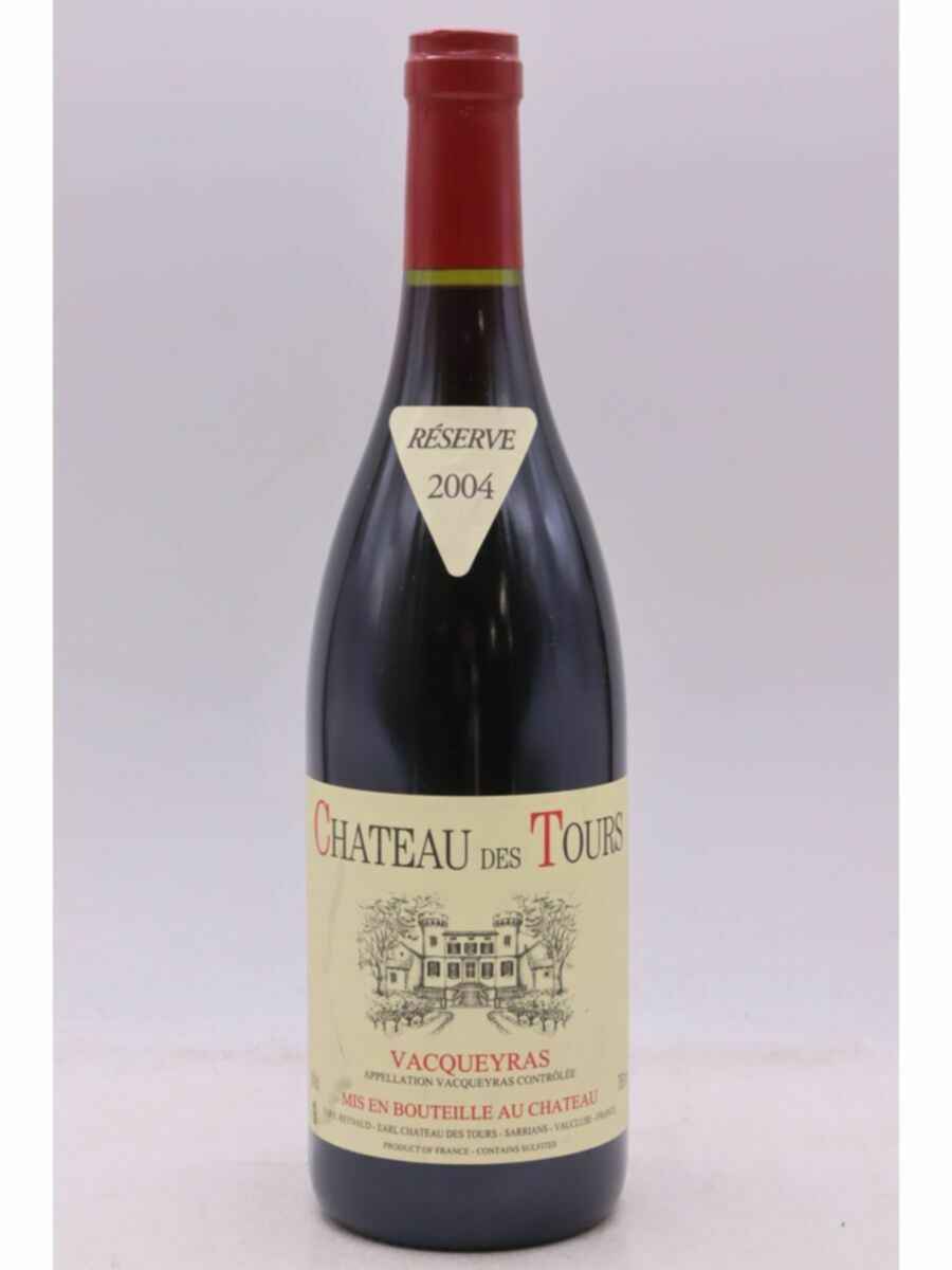 Rayas Chateau Des Tours Vacqueyras Rouge 2004