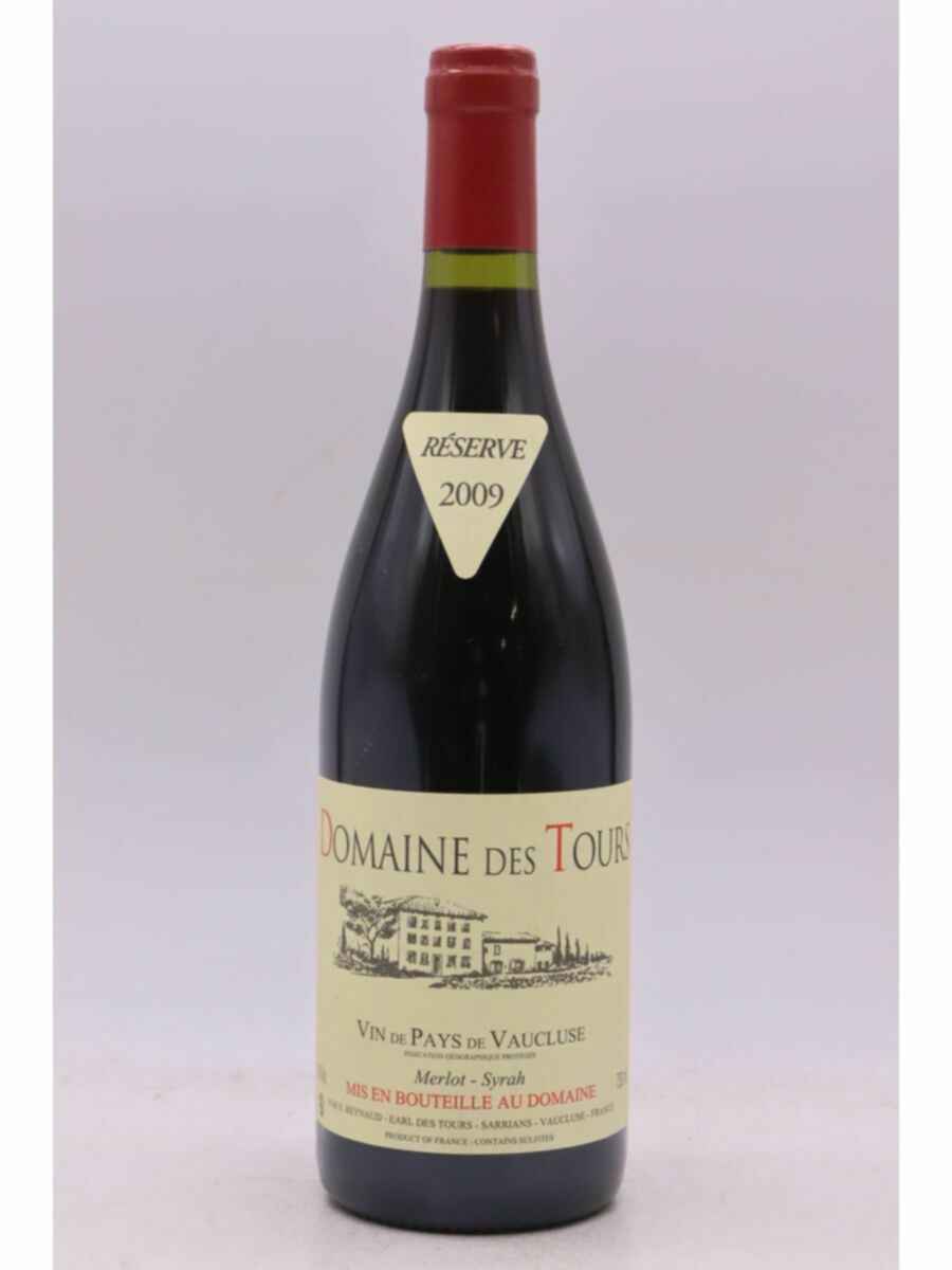 Rayas Domaine Des Tours Vaucluse Merlot-syrah Reserve 2009