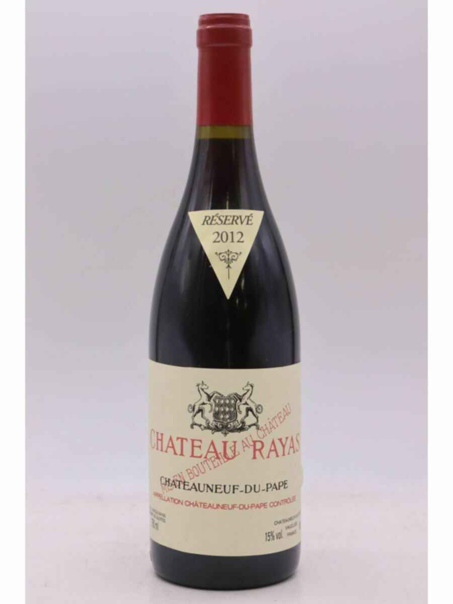 Rayas Chateauneuf Du Pape Reserve 2012