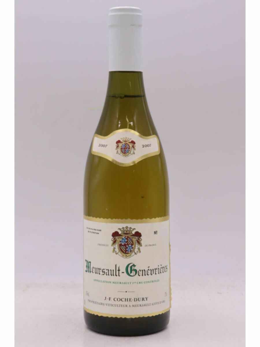 Coche Dury Meursault Genevrieres 1er Cru 2007