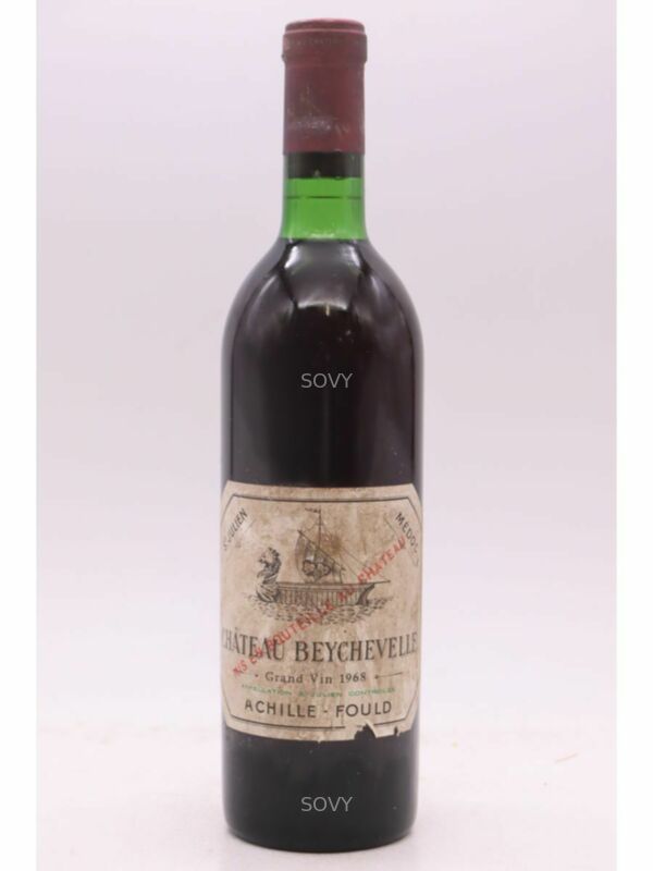 Chateau Beychevelle, 1968