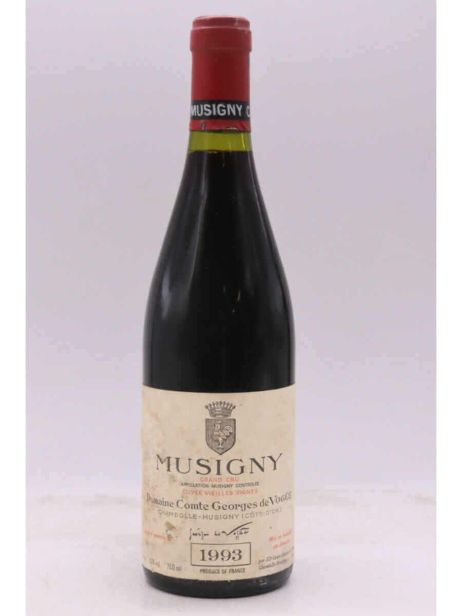 Comte Georges De Vogue Musigny Grand Cru 1993