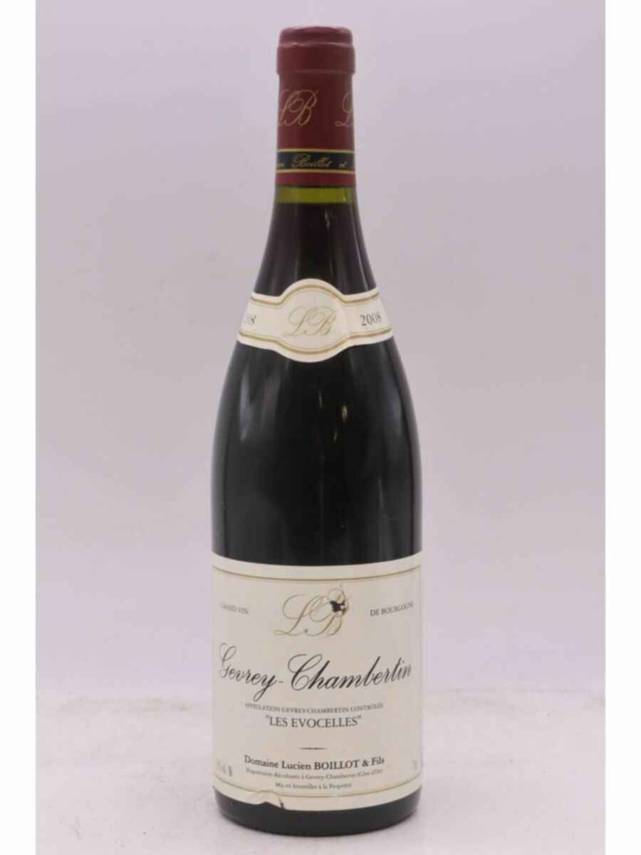 Lucien Boillot Gevrey Chambertin Les Evocelles 2008