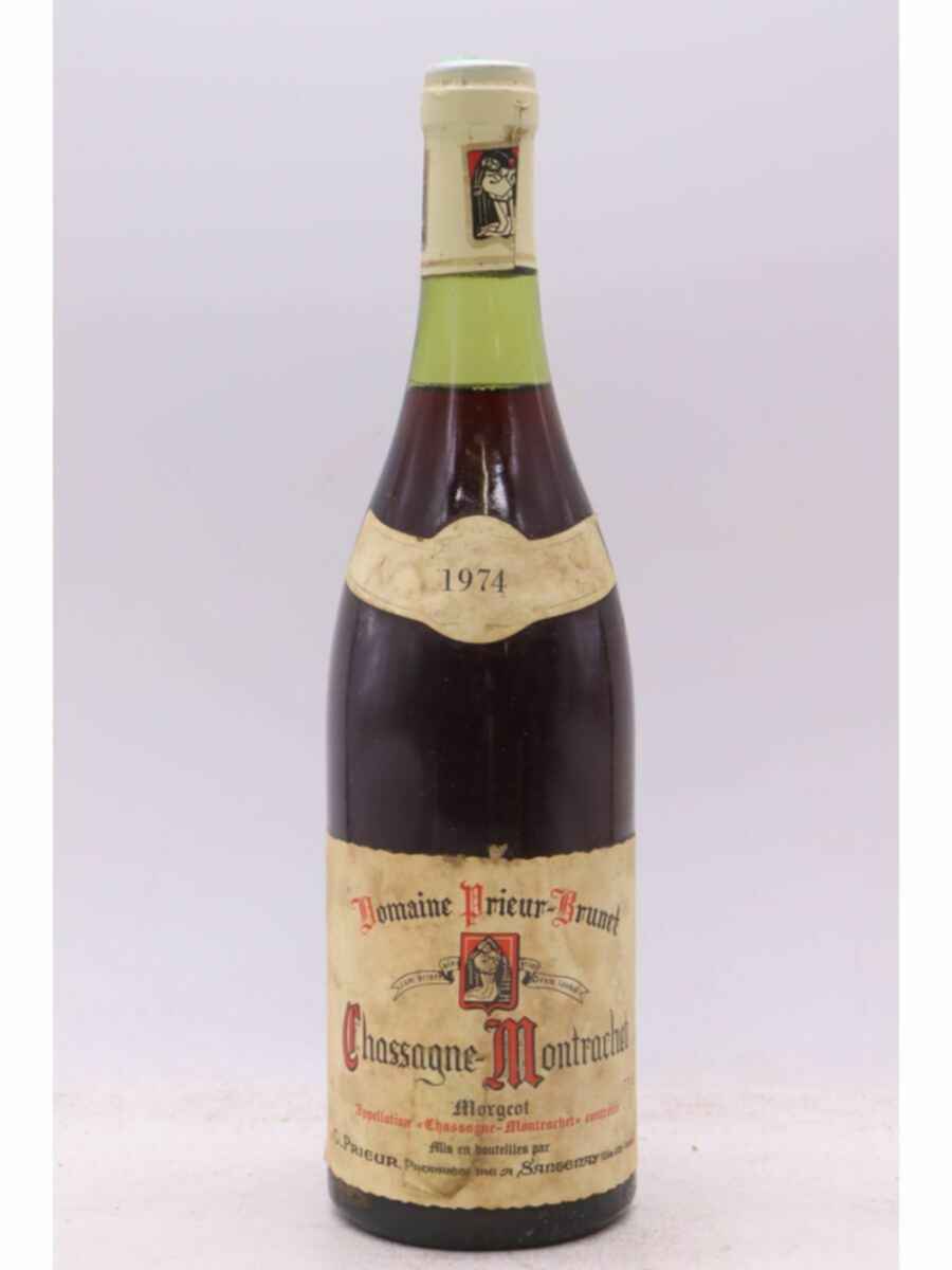 Prieur Brunet Chassagne Montrachet Morgeot 1er Cru 1974