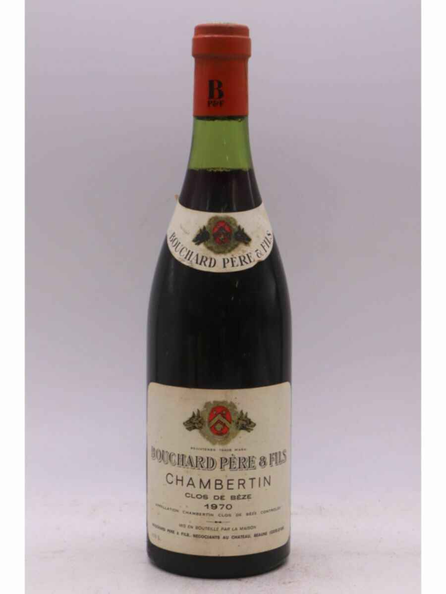 Bouchard P&f Chambertin Clos De Beze Grand Cru 1970