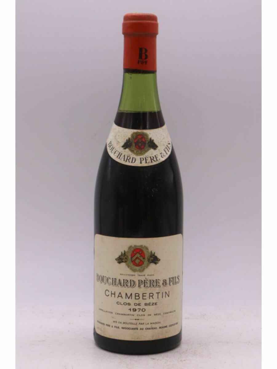 Bouchard P&f Chambertin Clos De Beze Grand Cru 1970