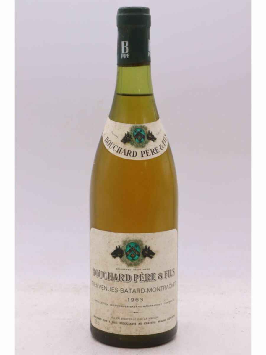 Bouchard P&f Bienvenues Batard Montrachet Grand Cru 1963