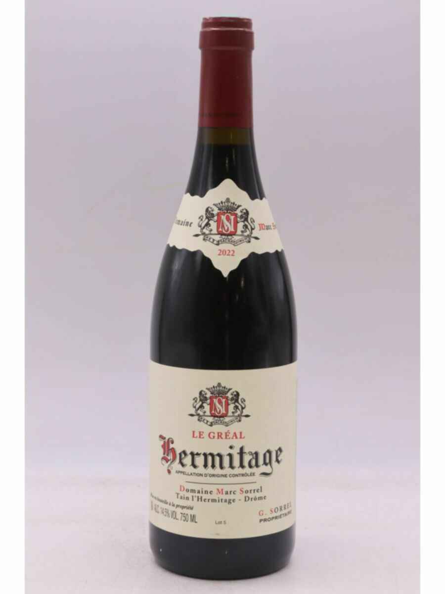 Marc Sorrel Hermitage Le Greal 2022