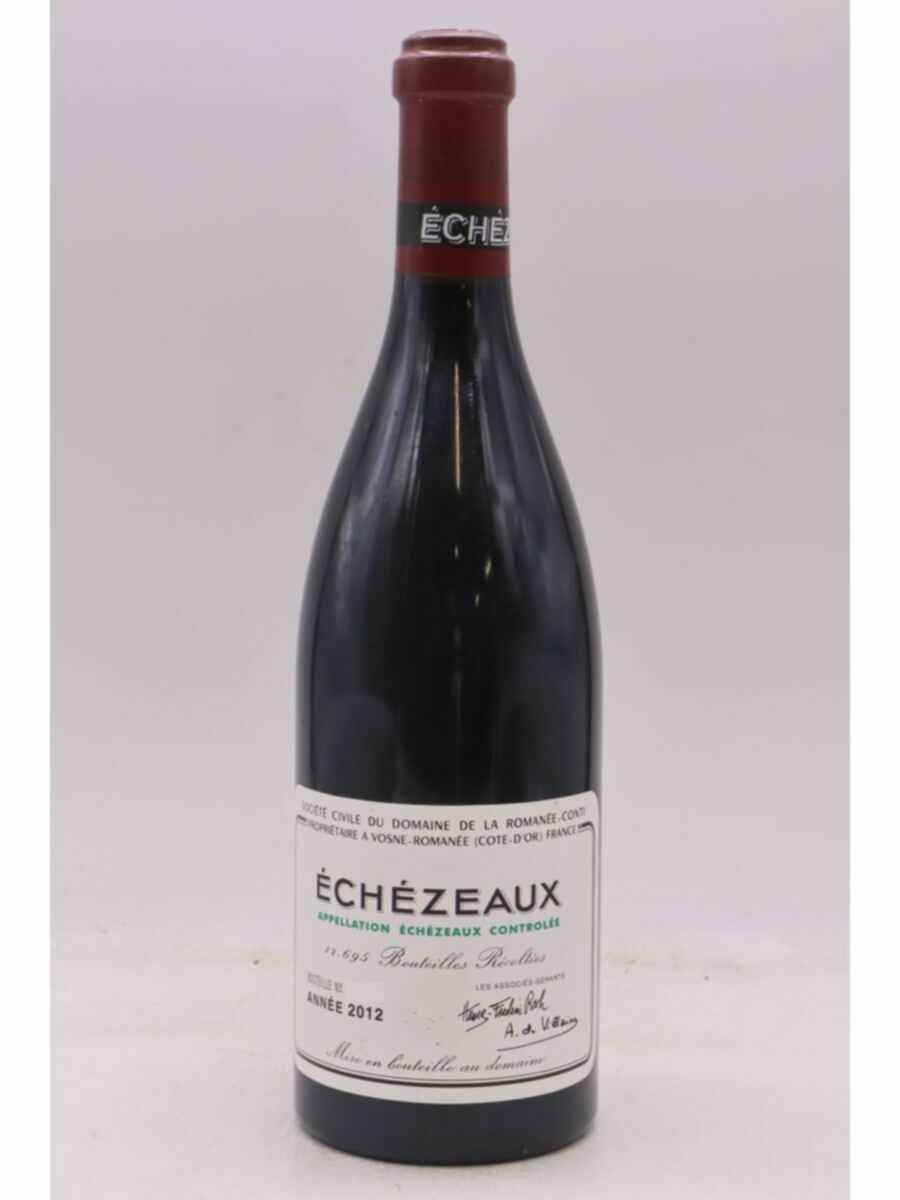 De La Romanee Conti Echezeaux Grand Cru 2012