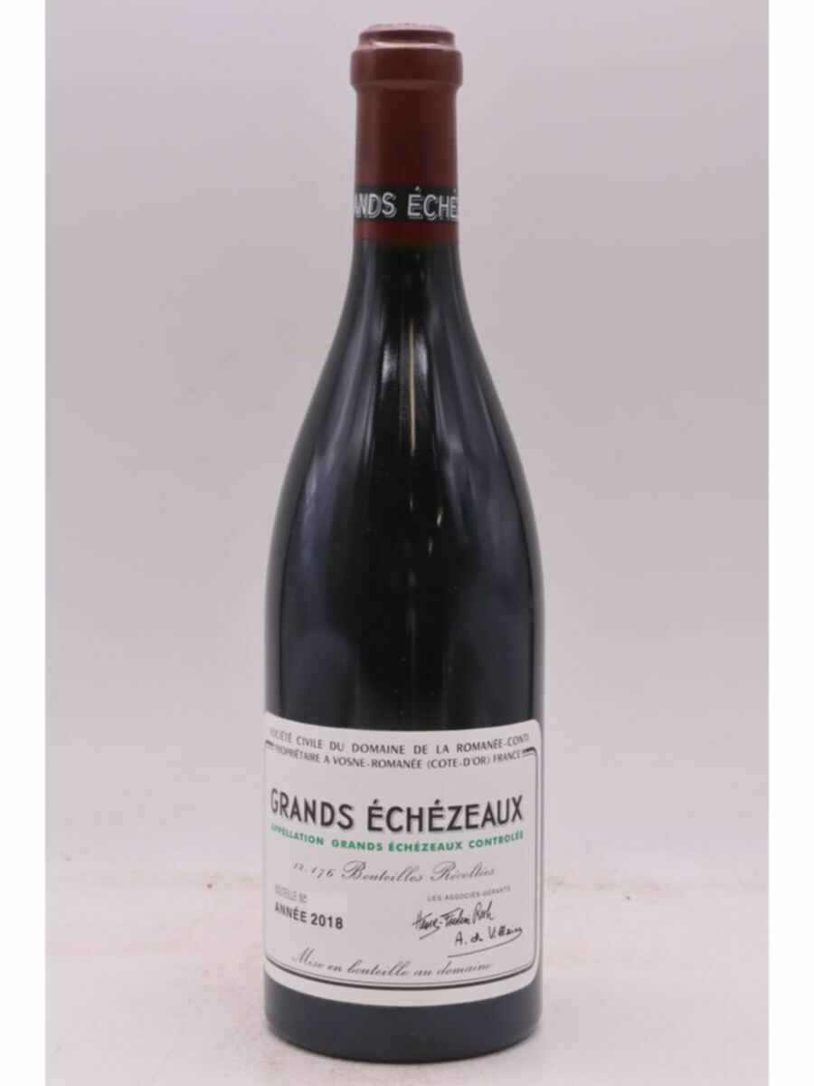 De La Romanee Conti Grands Echezeaux Grand Cru 2018