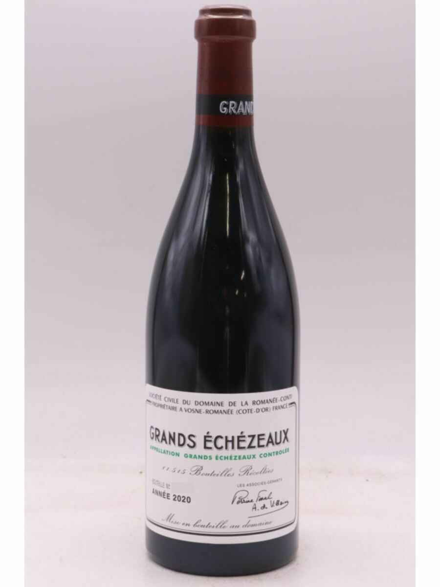 De La Romanee Conti Grands Echezeaux Grand Cru 2020