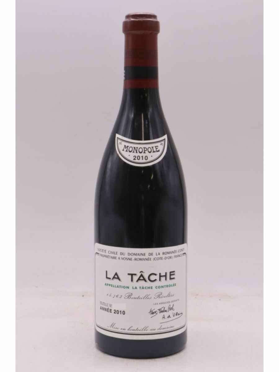 De La Romanee Conti La Tache Grand Cru 2010