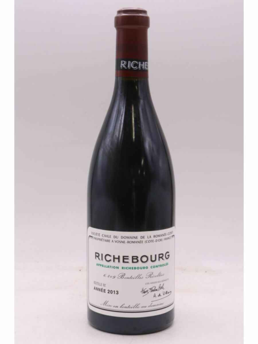 De La Romanee Conti Richebourg Grand Cru 2013