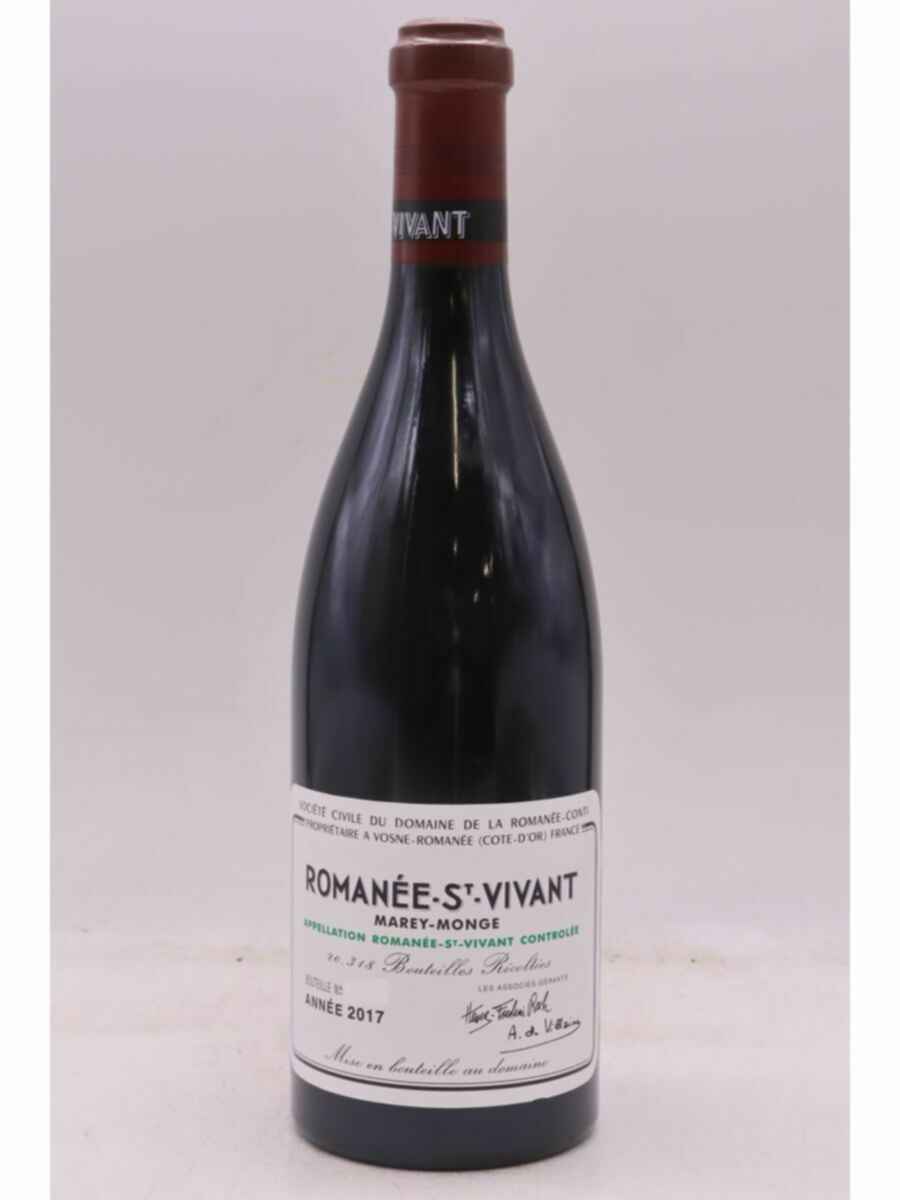 De La Romanee Conti Romanee Saint Vivant Grand Cru 2017