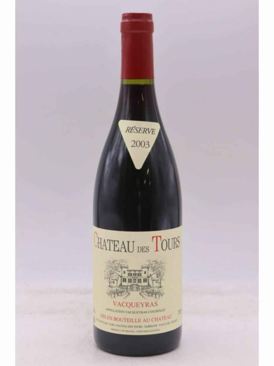 Rayas Chateau Des Tours Vacqueyras Rouge 2003