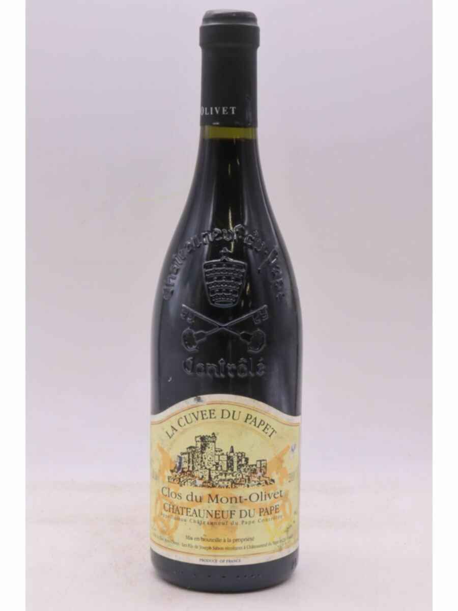 Clos Du Mont Olivet Chateauneuf Du Pape La Cuvee Du Papet 2010