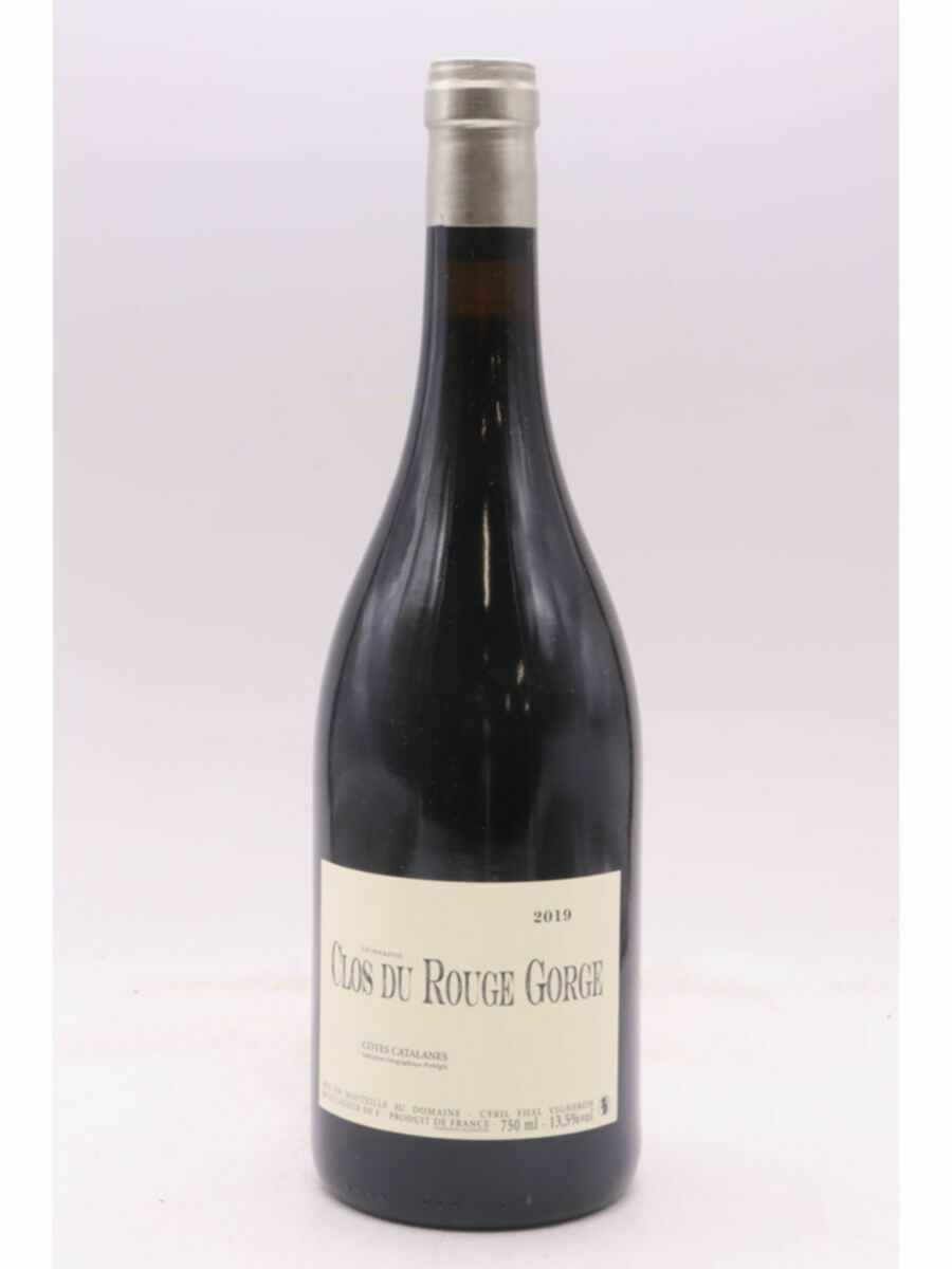 Clos Du Rouge Gorge Cotes Catalanes Vieilles Vignes 2019