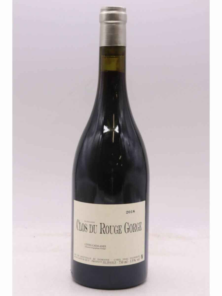 Clos Du Rouge Gorge Cotes Catalanes Vieilles Vignes 2018