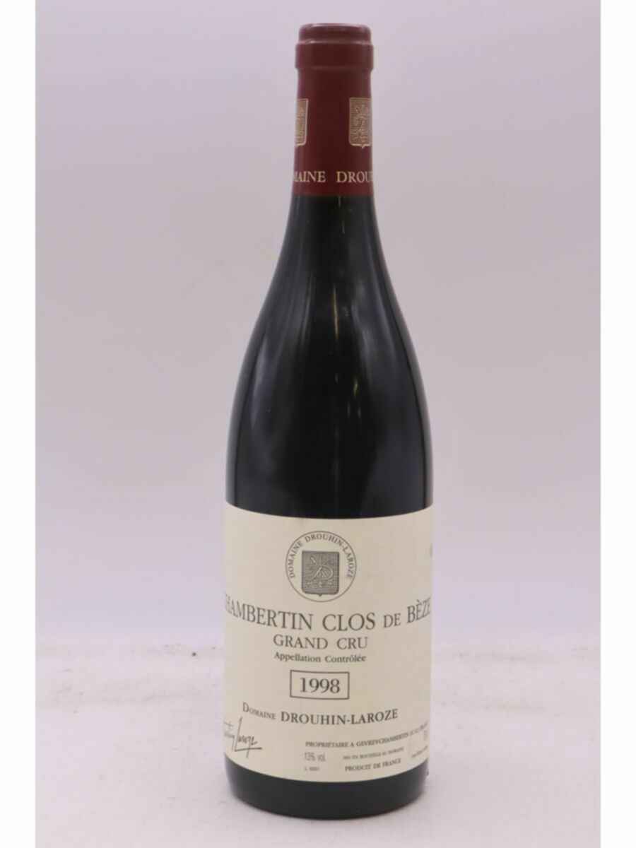 Drouhin Laroze Chambertin Clos De Beze Grand Cru 1998