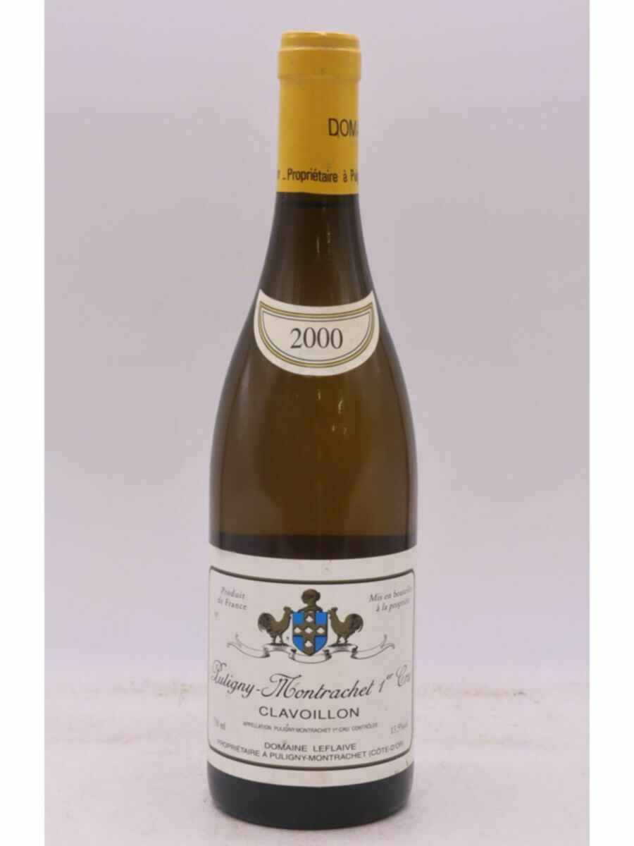 Leflaive Puligny Montrachet Clavoillon 1er Cru 2000