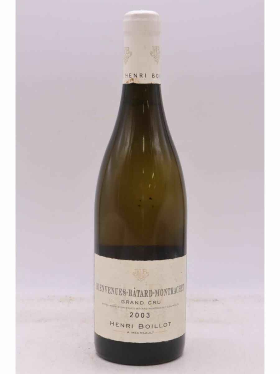 Henri Boillot Bienvenues Batard Montrachet Grand Cru 2003