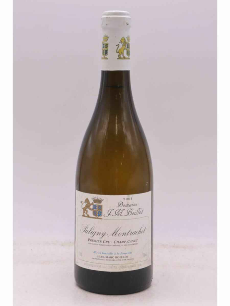 Jean Marc Boillot Puligny Montrachet Champ Canet 1er Cru 2001