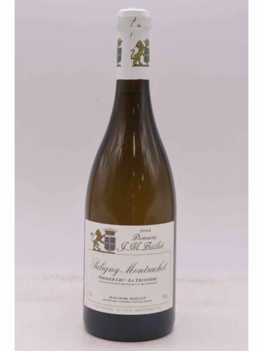 Jean-marc Boillot Puligny Montrachet La Truffiere 1er Cru 2002