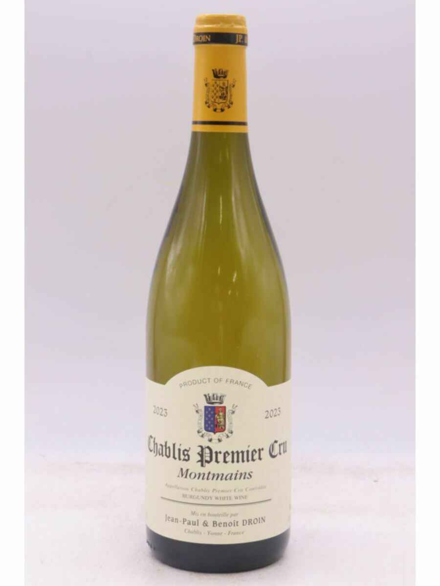 Jean Paul Droin Chablis Montmains 1er Cru 2023