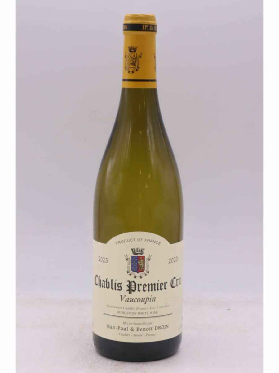 Jean Paul Droin Chablis Vaucoupin 1er Cru 2023