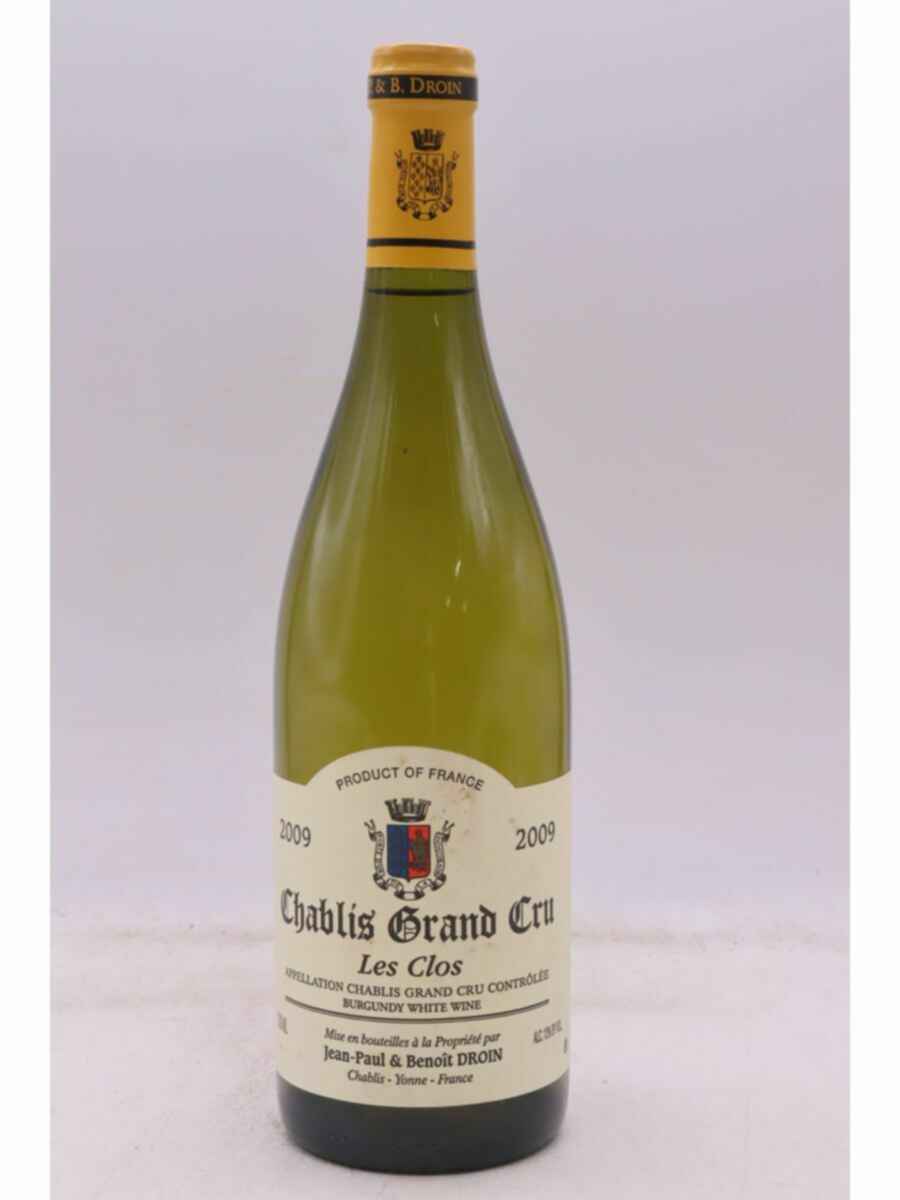 Jean Paul Droin Chablis Les Clos Grand Cru 2009