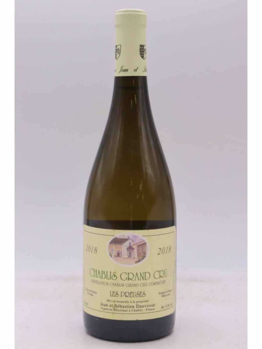 Jean Dauvissat Chablis Grand Cru Les Preuses 2018