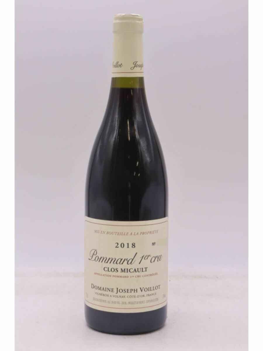 Joseph Voillot Pommard Clos Micault 1er Cru 2018